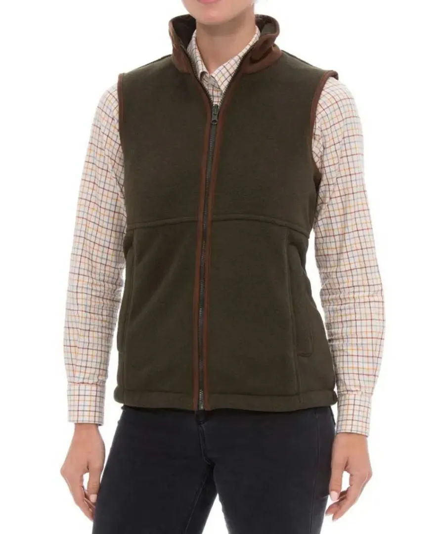 Women Alan Paine Aylsham Ladies Fleece Gilet -