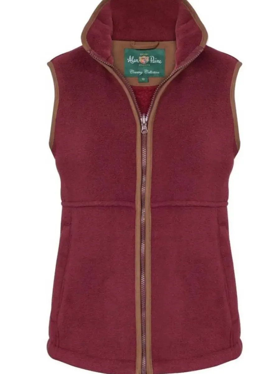 alan_paine_aylsham_ladies_1.webp Women Alan Paine Aylsham Ladies Fleece Gilet -