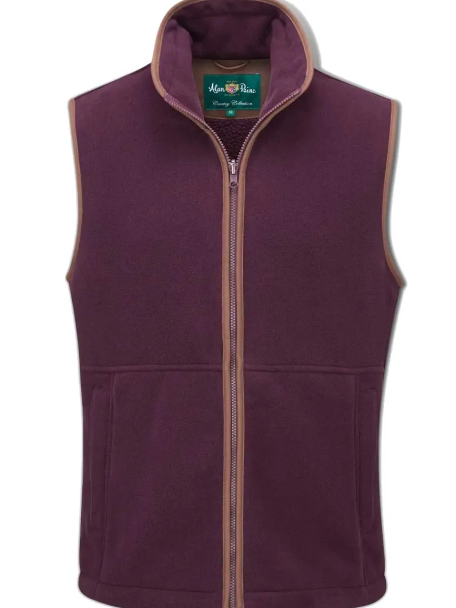 Alan Paine Aylsham Mens Fleece Gilet -