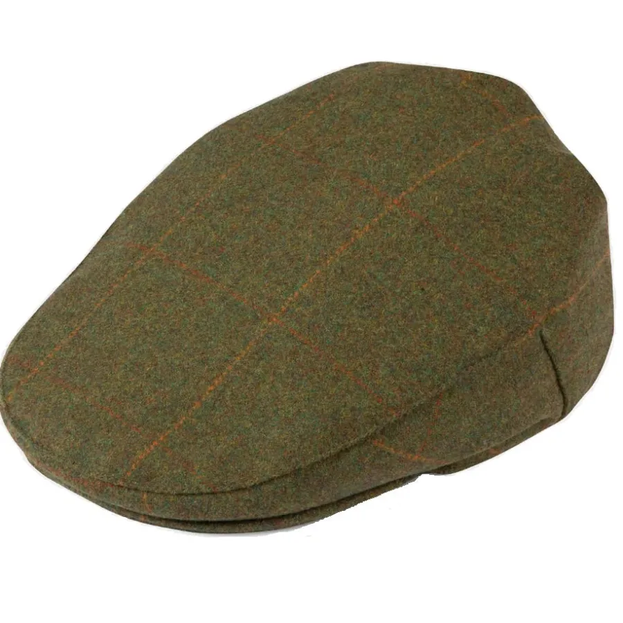 Alan Paine Combrook Mens Tweed Flat Cap -