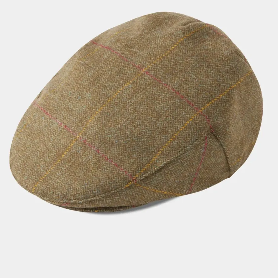 Alan Paine Combrook Mens Tweed Flat Cap -