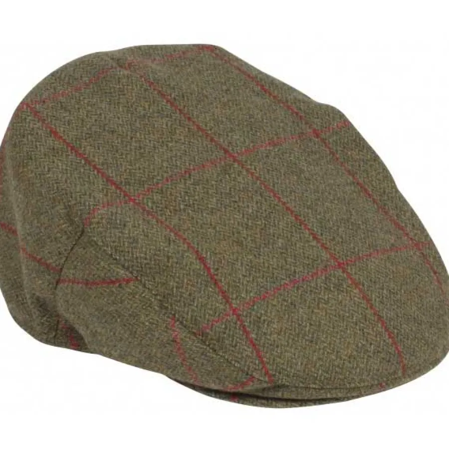 Alan Paine Combrook Mens Tweed Flat Cap -
