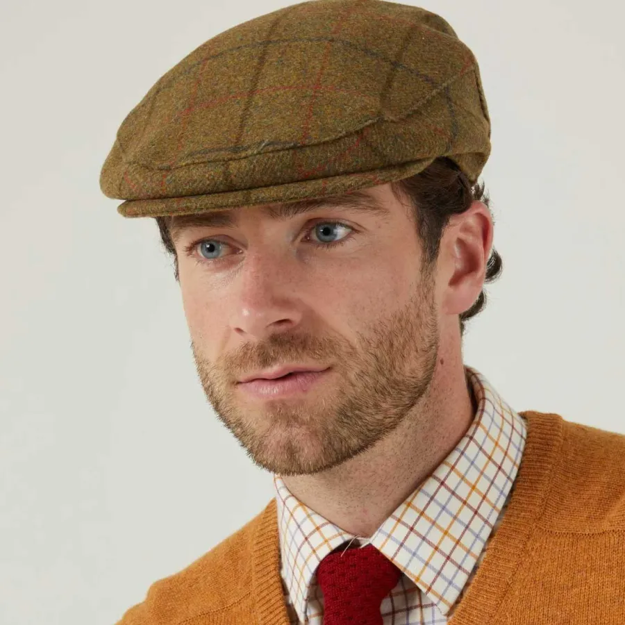 alan_paine_combrook_mens__2-12.webp Alan Paine Combrook Mens Tweed Flat Cap -