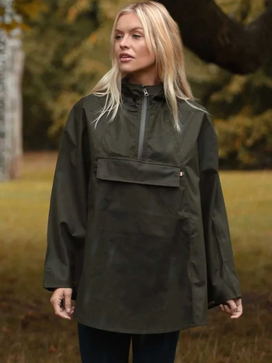 Alan Paine Fernley Ladies Waterproof Cape - Woodland