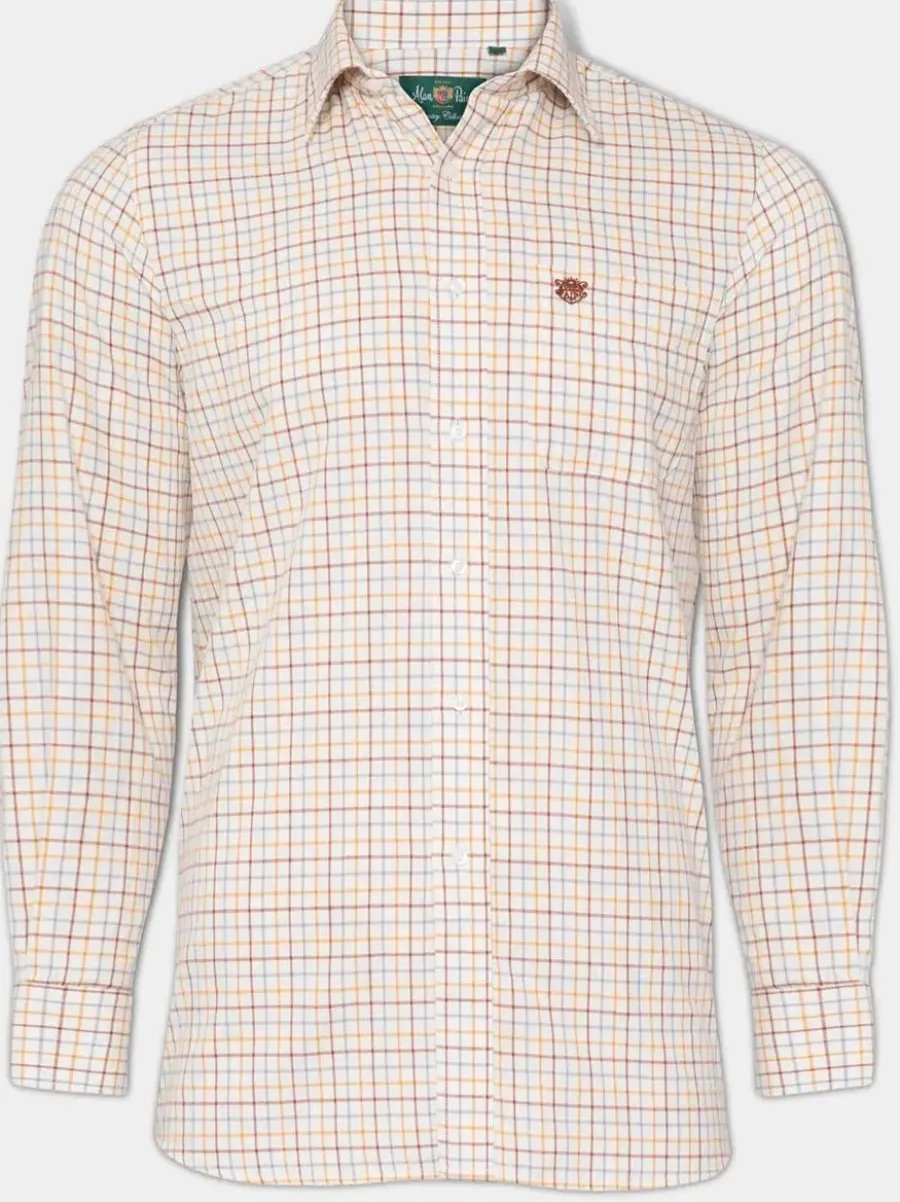 Alan Paine Ilkley Mens Country Check Shooting Shirt -