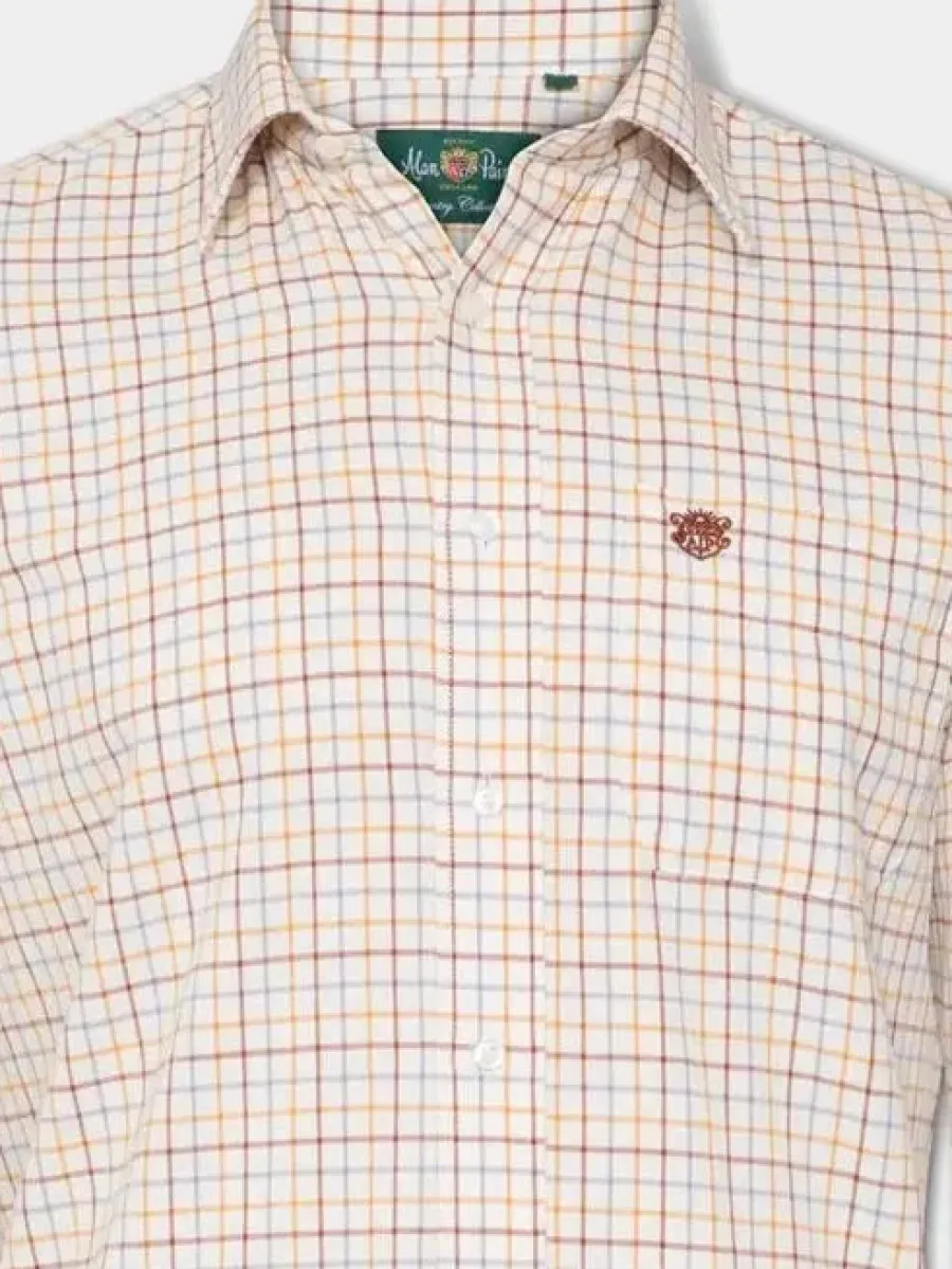 Alan Paine Ilkley Mens Country Check Shooting Shirt -