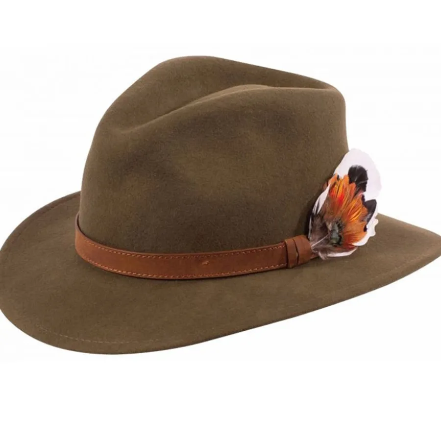 Women Alan Paine Richmond Fedora Hat -