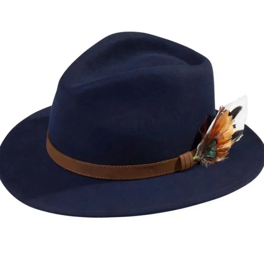 Women Alan Paine Richmond Fedora Hat -