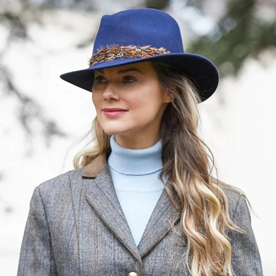 alan_paine_richmond_fedor_2-2.webp Women Alan Paine Richmond Fedora Hat -