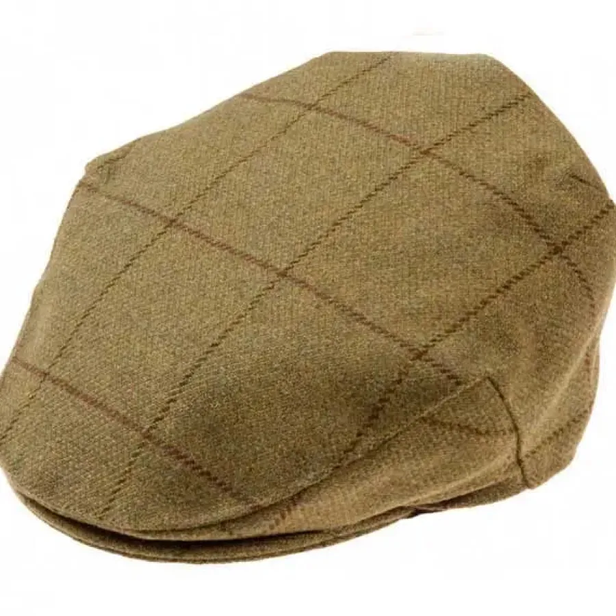 Alan Paine Rutland Mens Tweed Flat Cap -