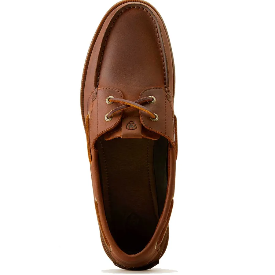 ariat_antigua_deck_shoes__2.webp Ariat Antigua Deck Shoes - Mens - Bridle Brown