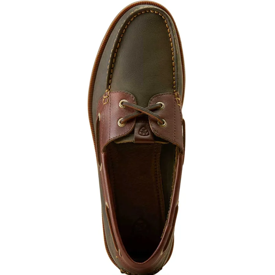 ariat_antigua_deck_shoes__3-1.webp Ariat Antigua Deck Shoes - Mens - Olive Night