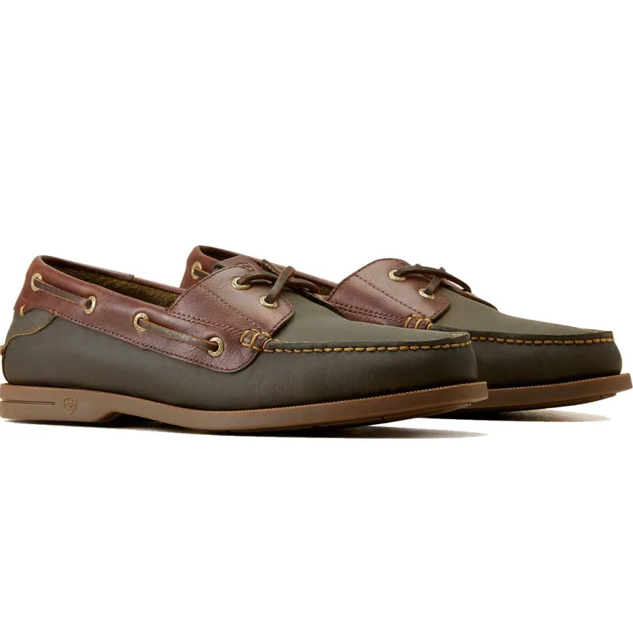 ariat_antigua_deck_shoes__4-1.webp Ariat Antigua Deck Shoes - Mens - Olive Night