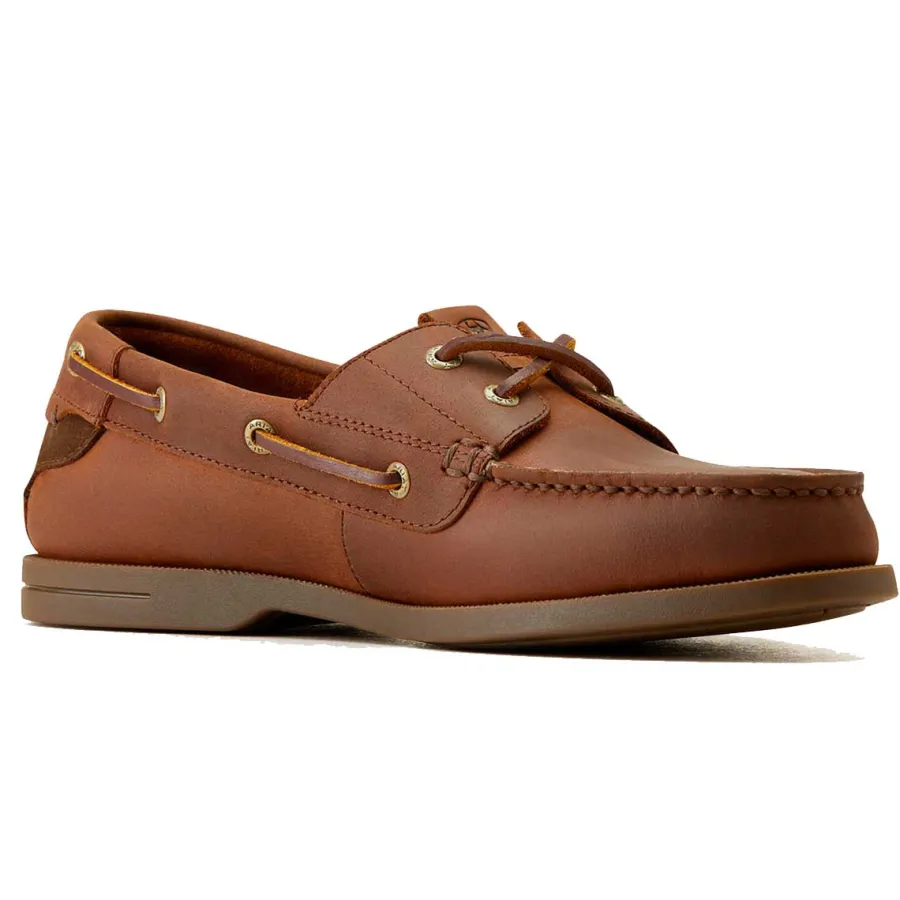 ariat_antigua_deck_shoes__4.webp Ariat Antigua Deck Shoes - Mens - Bridle Brown