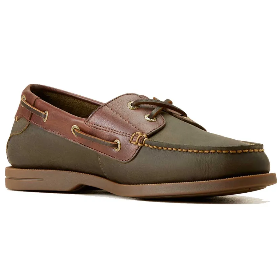 ariat_antigua_deck_shoes__5-1.webp Ariat Antigua Deck Shoes - Mens - Olive Night