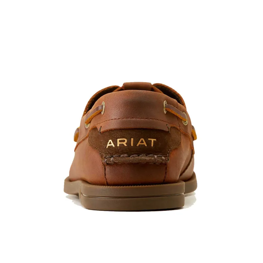 ariat_antigua_deck_shoes__5.webp Ariat Antigua Deck Shoes - Mens - Bridle Brown