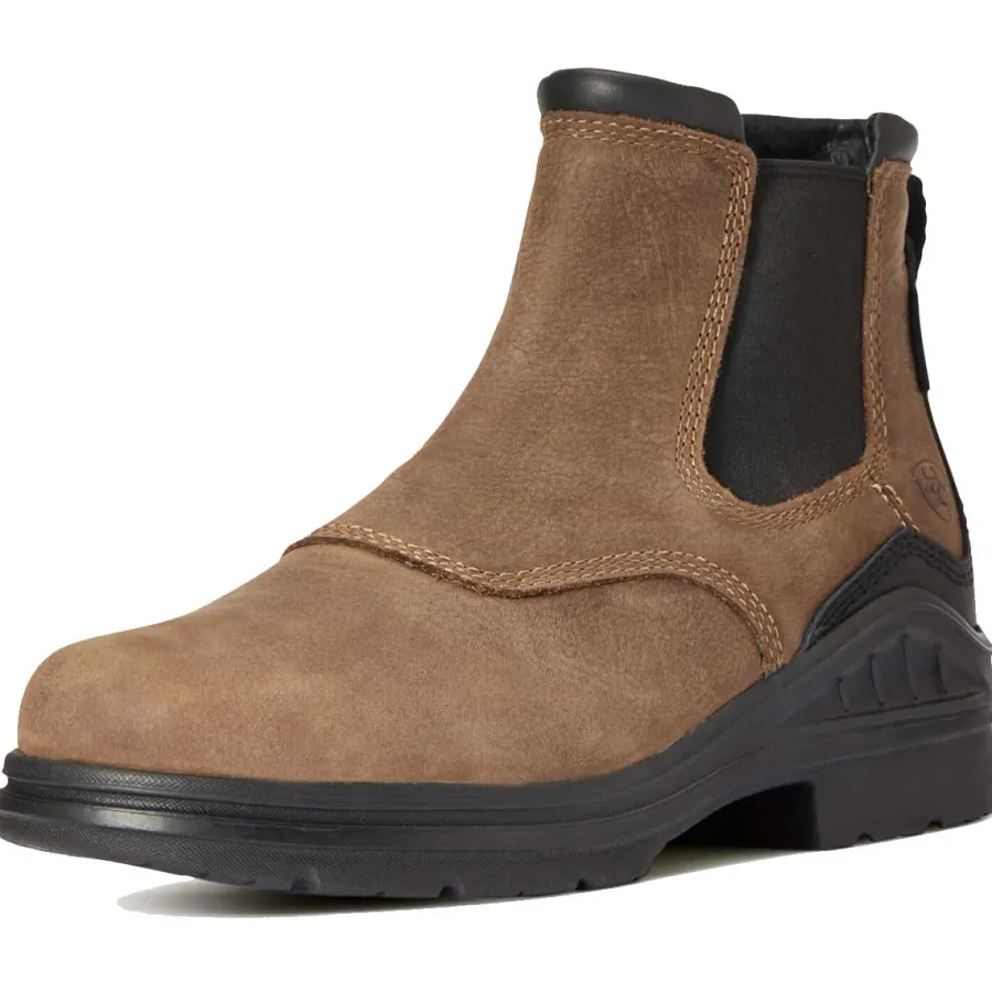 Ariat Barnyard Twin Gore II Waterproof Boots - Womens - Antique Brown