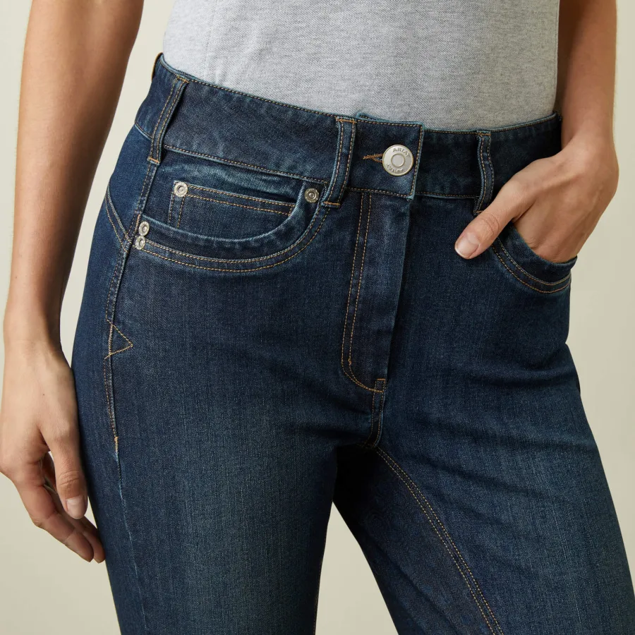 ariat_halo_denim_riding_b_3.webp Women Ariat Halo Denim Riding Breeches – Womens Full Seat - Marine Blue