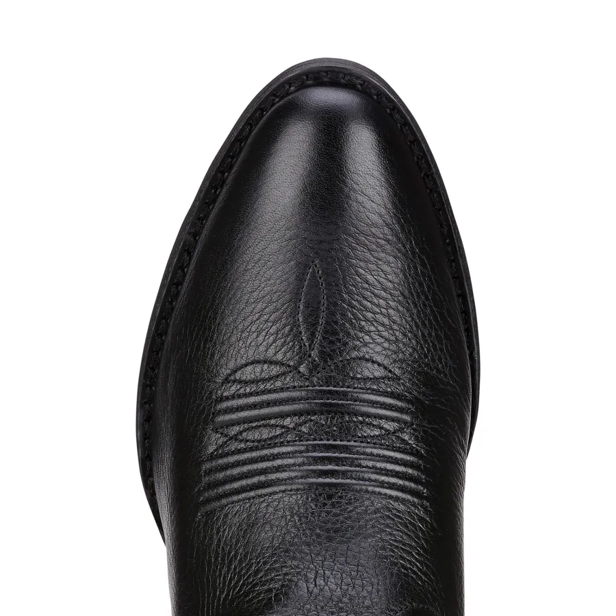 ariat_heritage_western_r__4-2.webp Women Ariat Heritage Western R Toe Boots - Womens Cowgirl - Black Deertan