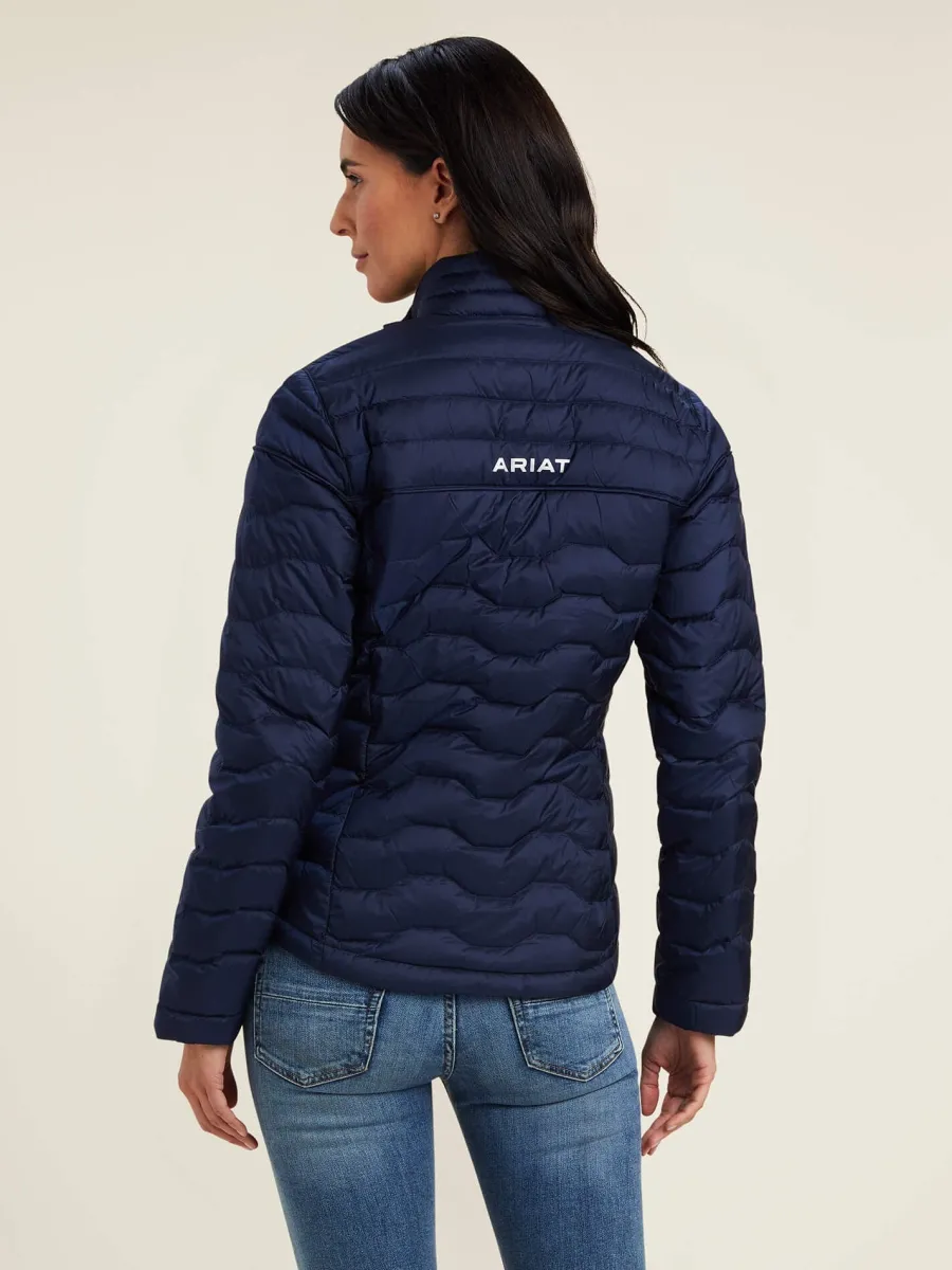 Women Ariat Ideal Down Insulated Jacket - Womens - Navy Eclipse