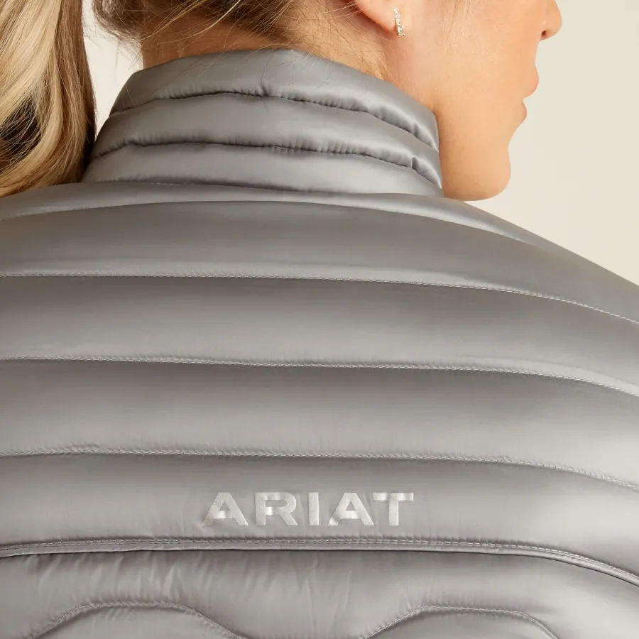 ariat_ideal_down_insulate_3.webp Women Ariat Ideal Down Insulated Jacket - Womens - Iridescent Ultimate Grey