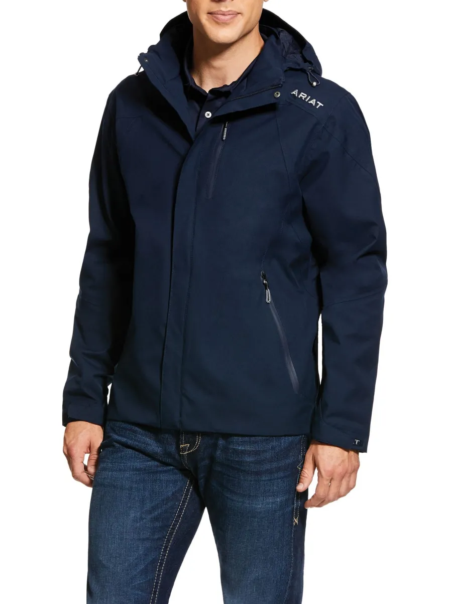 Ariat Men's Coastal Waterproof Jacket - Navy