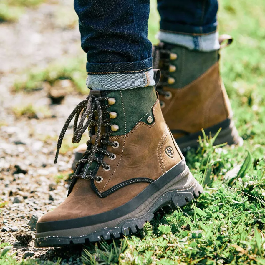 Ariat Moresby Waterproof Boots - Womens - Oily Distressed Brown