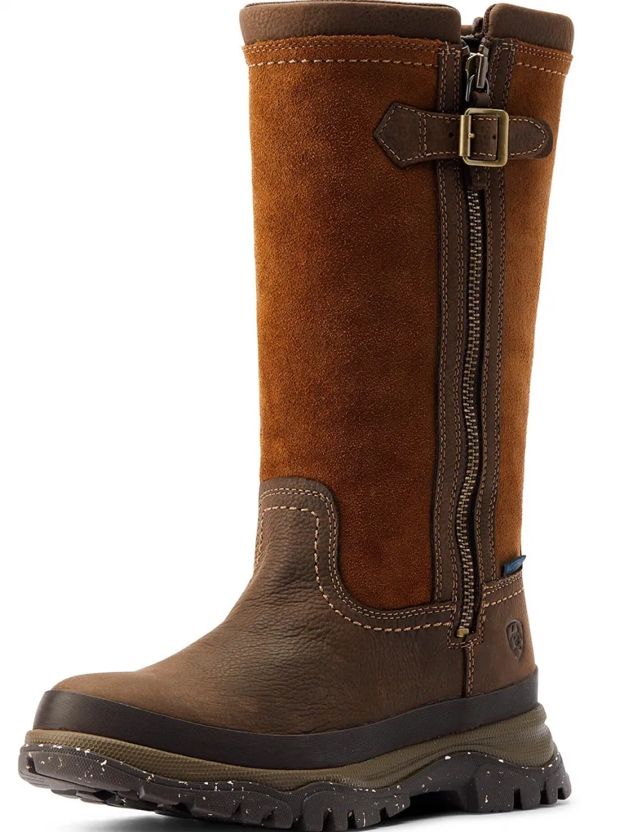 Ariat Moresby Zip Waterproof Boots - Womens - Java