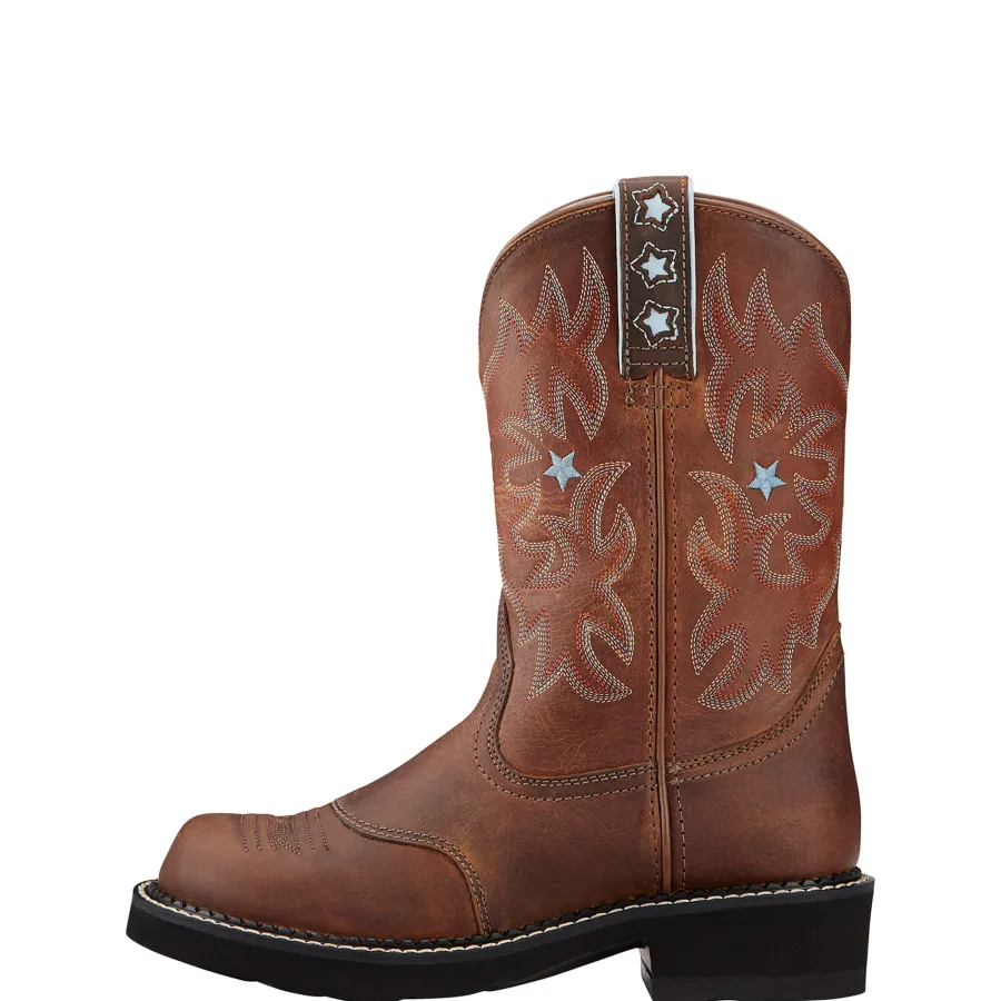 Ariat Probaby Western Boots - Womens Cowgirl - Driftwood Brown