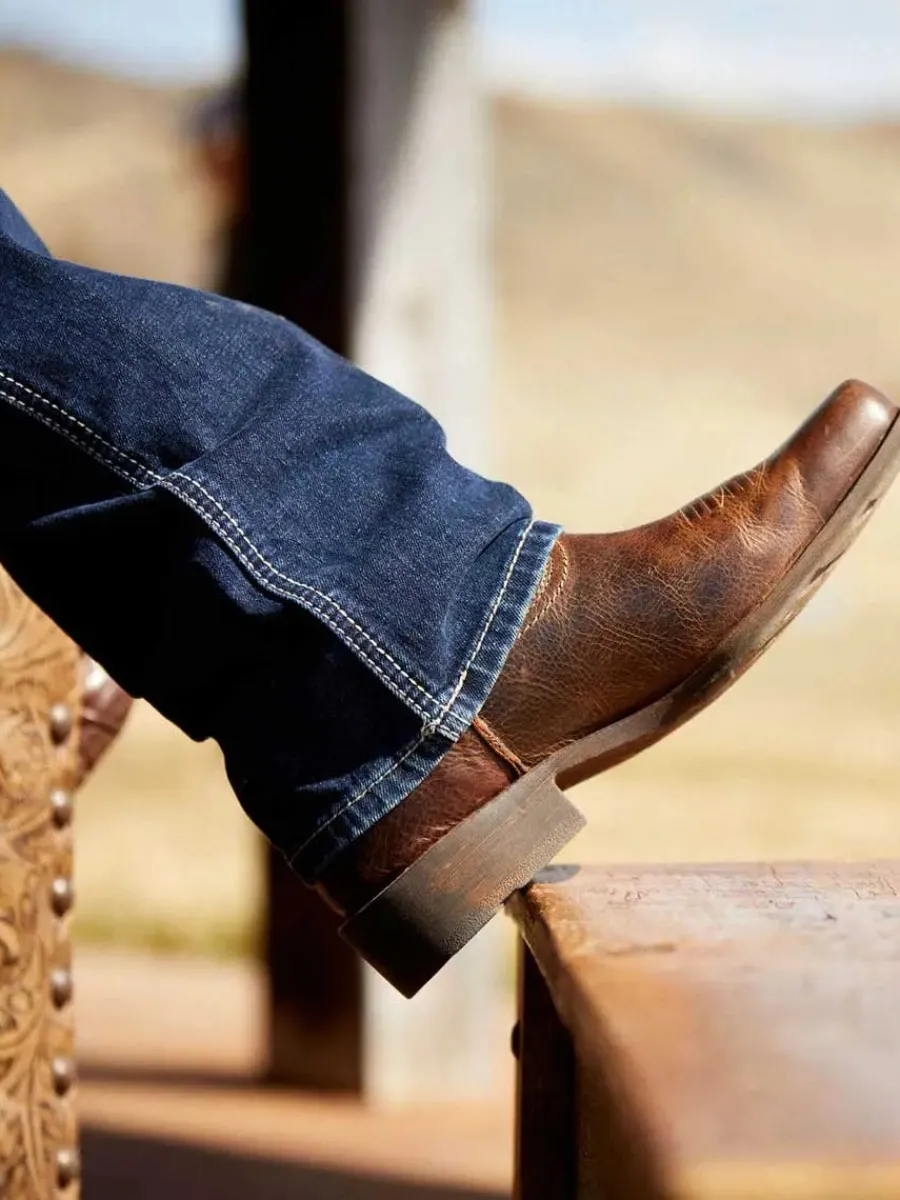 Ariat Rambler Western Cowboy Boots - Mens - Wicker