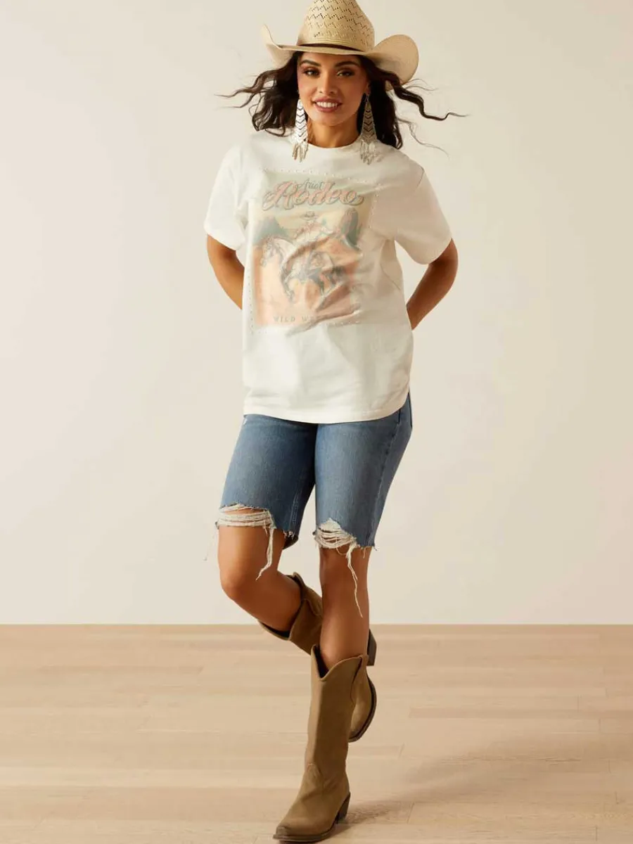 ariat_rodeo_tshirt__women_3.webp Women Ariat Rodeo T-Shirt - Womens - Cloud Dancer