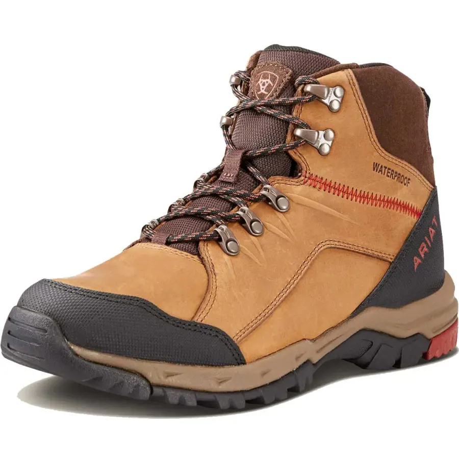 Ariat Skyline Mid H20 Waterproof Boots - Mens - Distressed Brown