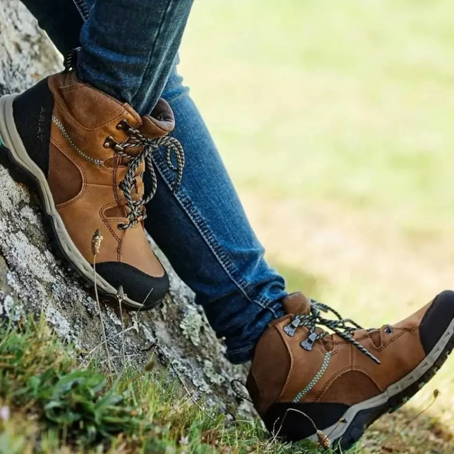ariat_skyline_mid_h_water_1-3.webp Women Ariat Skyline Mid H20 Waterproof Boots - Womens - Distressed Brown