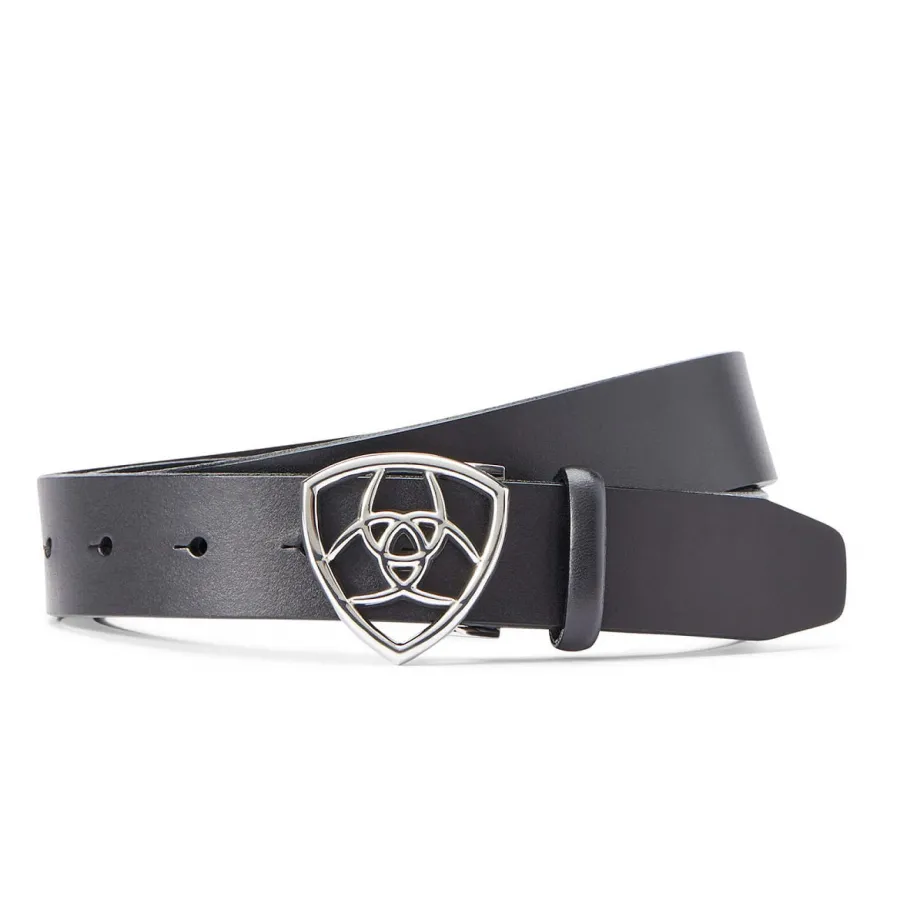 Ariat The Shield Leather Belt - Womens - Black