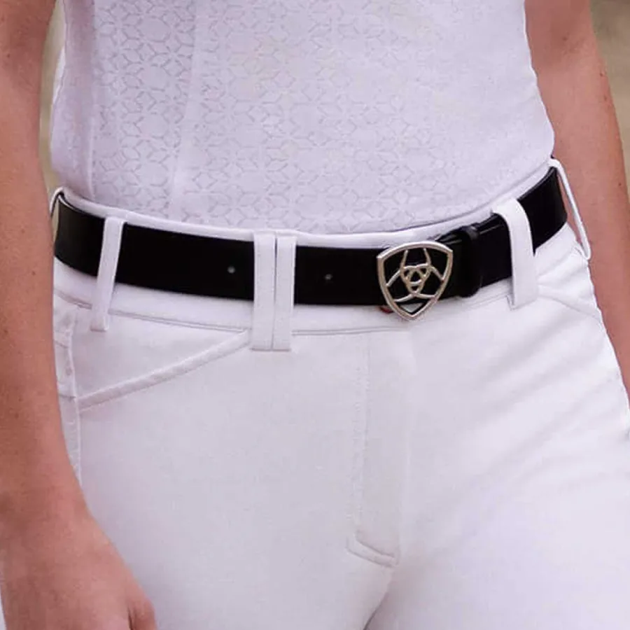 ariat_the_shield_leather__1.webp Ariat The Shield Leather Belt - Womens - Black