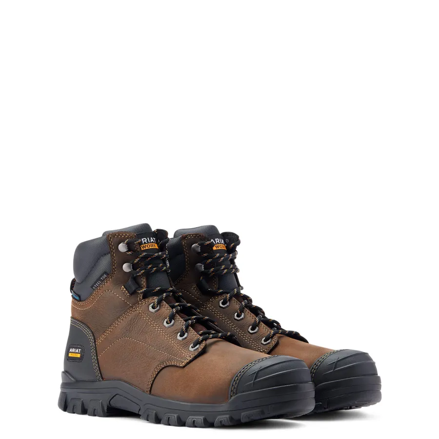 ariat_treadfast_quot_lace_6.webp Ariat Treadfast 6" Lace Work Boots - Mens Waterproof Steel Toe Cap - D