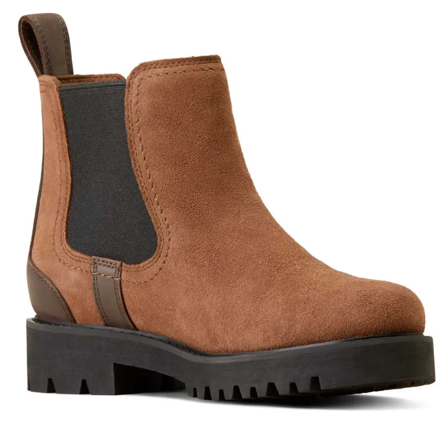 ariat_wexford_lug_ho_wate_5.webp Ariat Wexford Lug H2O Waterproof Chelsea Boots - Womens - Dark Earth