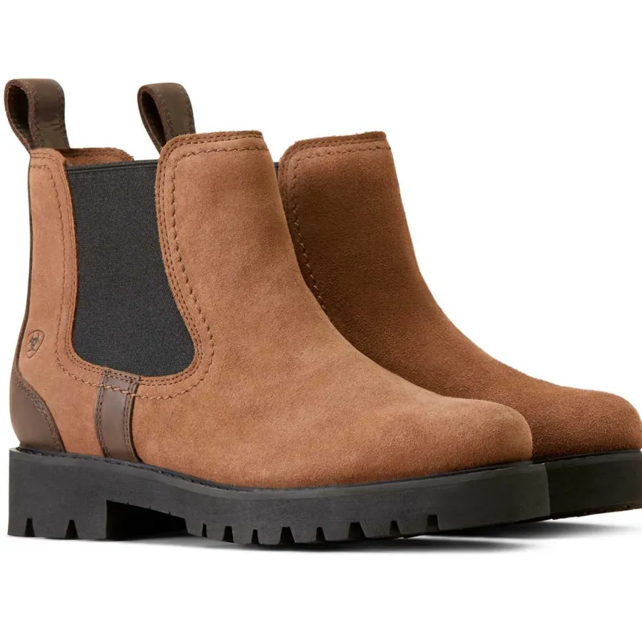 ariat_wexford_lug_ho_wate_6.webp Ariat Wexford Lug H2O Waterproof Chelsea Boots - Womens - Dark Earth