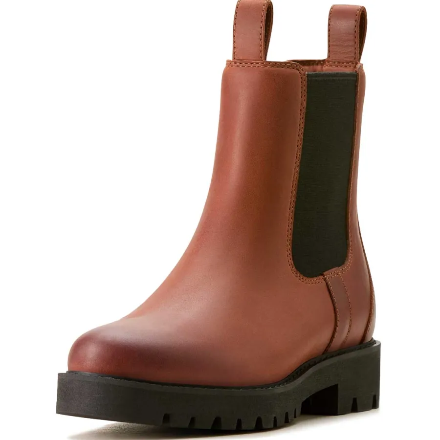 Ariat Wexford Lug Mid Waterproof Chelsea Boots - Womens -