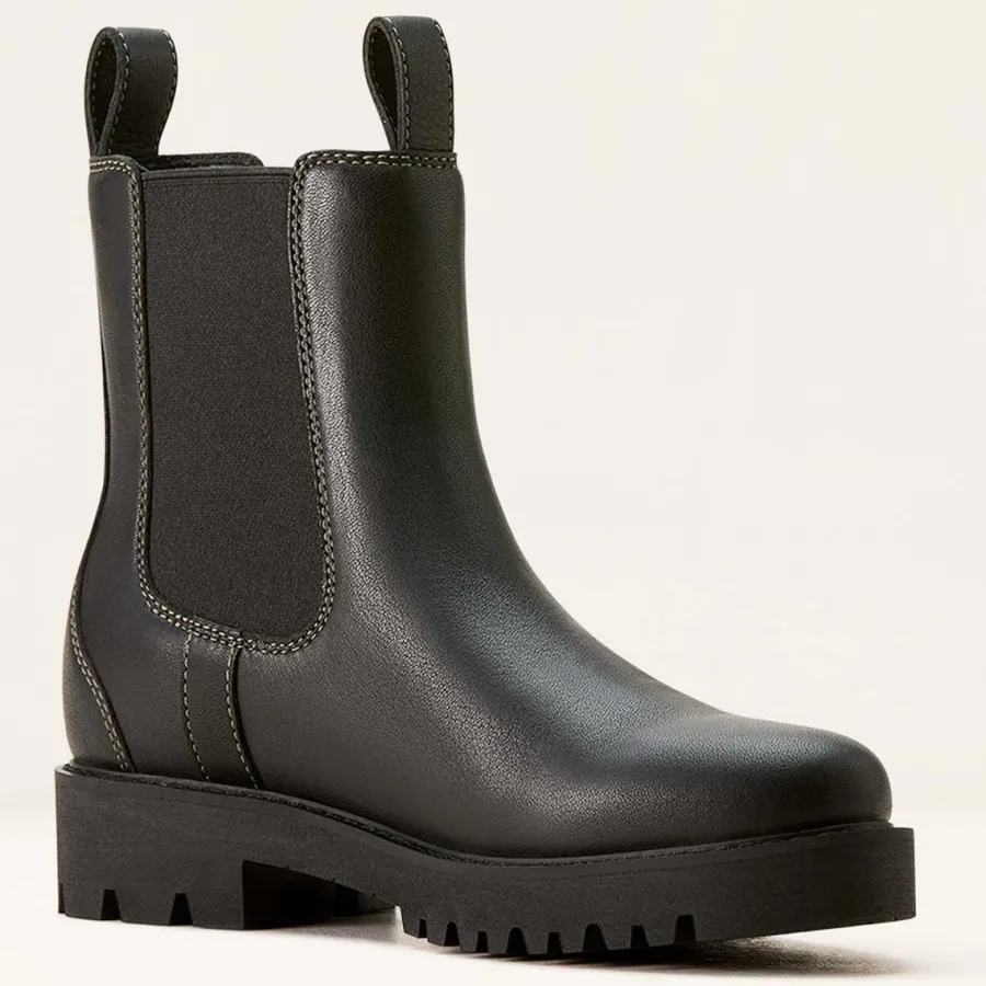 ariat_wexford_lug_mid_wat_6.webp Ariat Wexford Lug Mid Waterproof Chelsea Boots - Womens - Jet Black