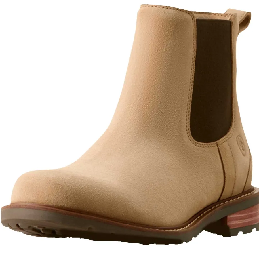Ariat Wexford Waterproof Chelsea Boots - Mens - Caramel Suede