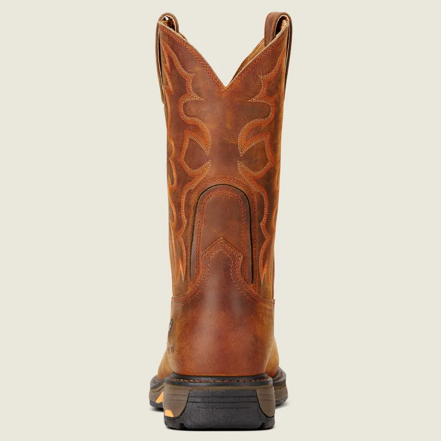 ariat_workhog_wide_square_3.webp Ariat Workhog Wide Square Toe Work Boots - Mens H2O Steel Toe Cap - To