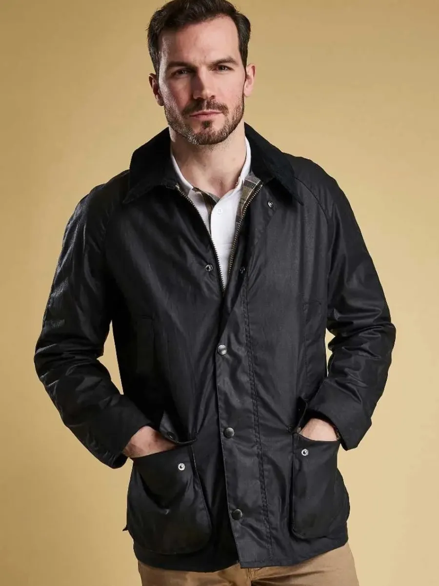 Barbour Ashby Wax Jacket - Mens -