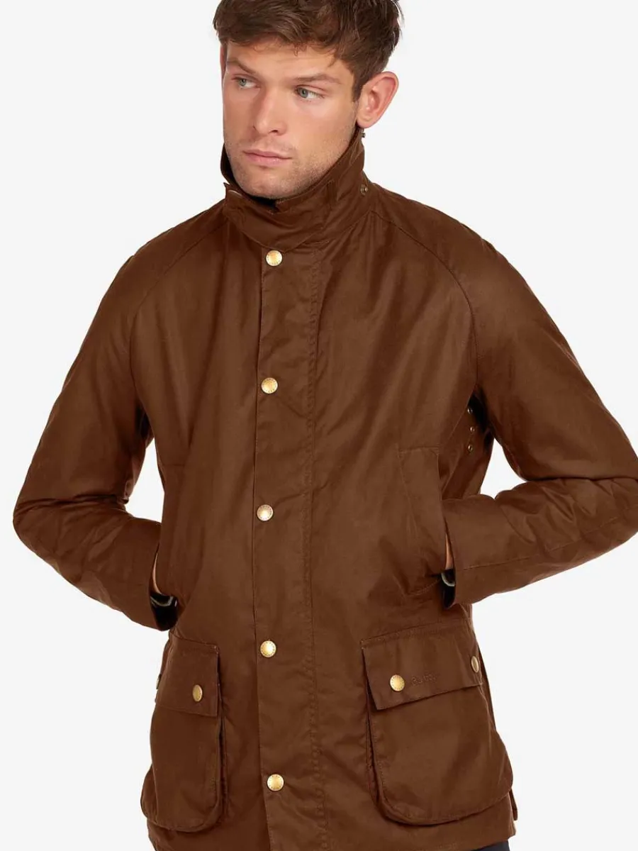 Barbour Ashby Wax Jacket - Mens -