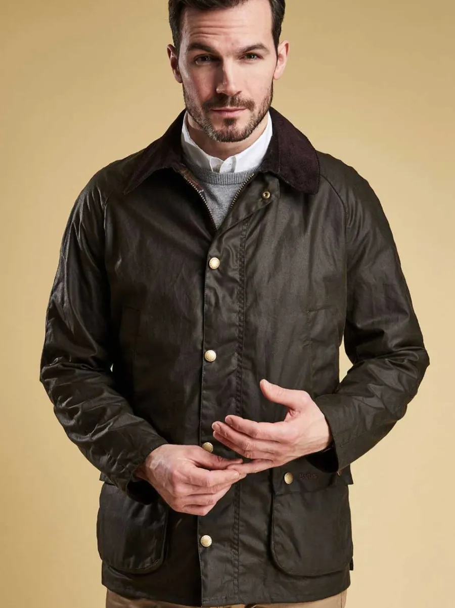 Barbour Ashby Wax Jacket - Mens -