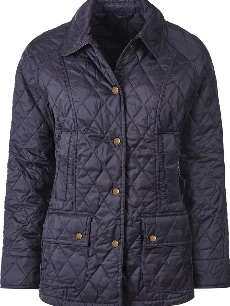 barbour_beadnell_quilted__1.webp Women Barbour Beadnell Quilted Jacket - Women's - Navy