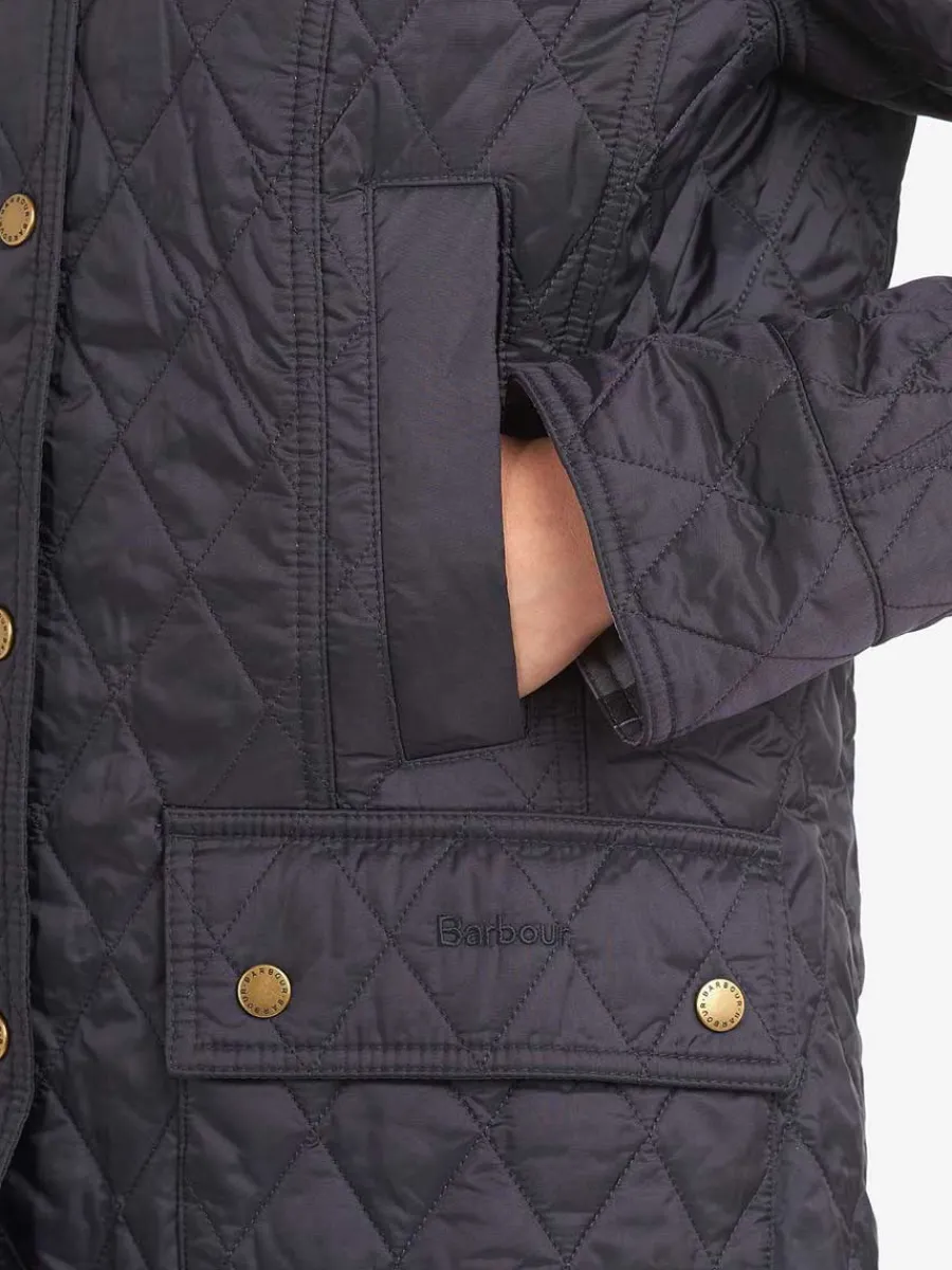 barbour_beadnell_quilted__2.webp Women Barbour Beadnell Quilted Jacket - Women's - Navy