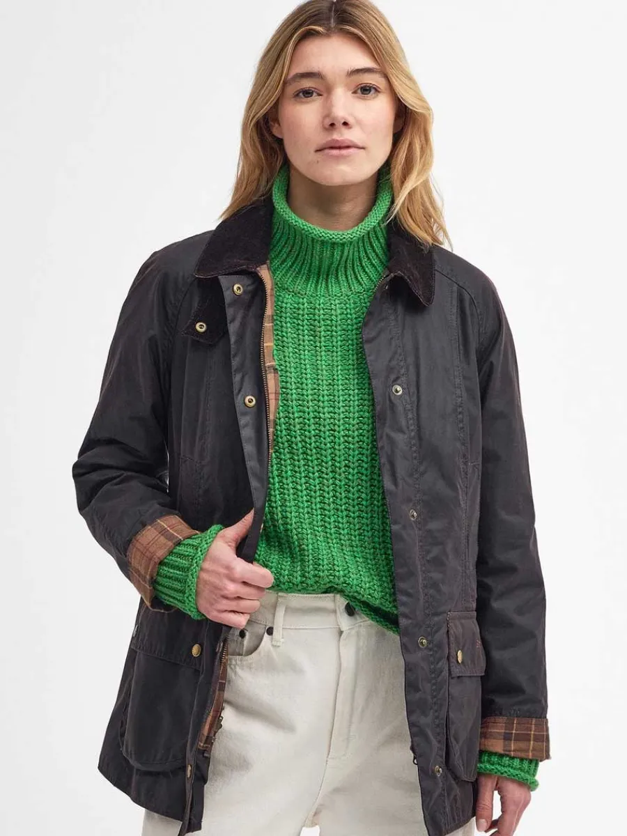 Women Barbour Beadnell Wax Jacket - Women's -