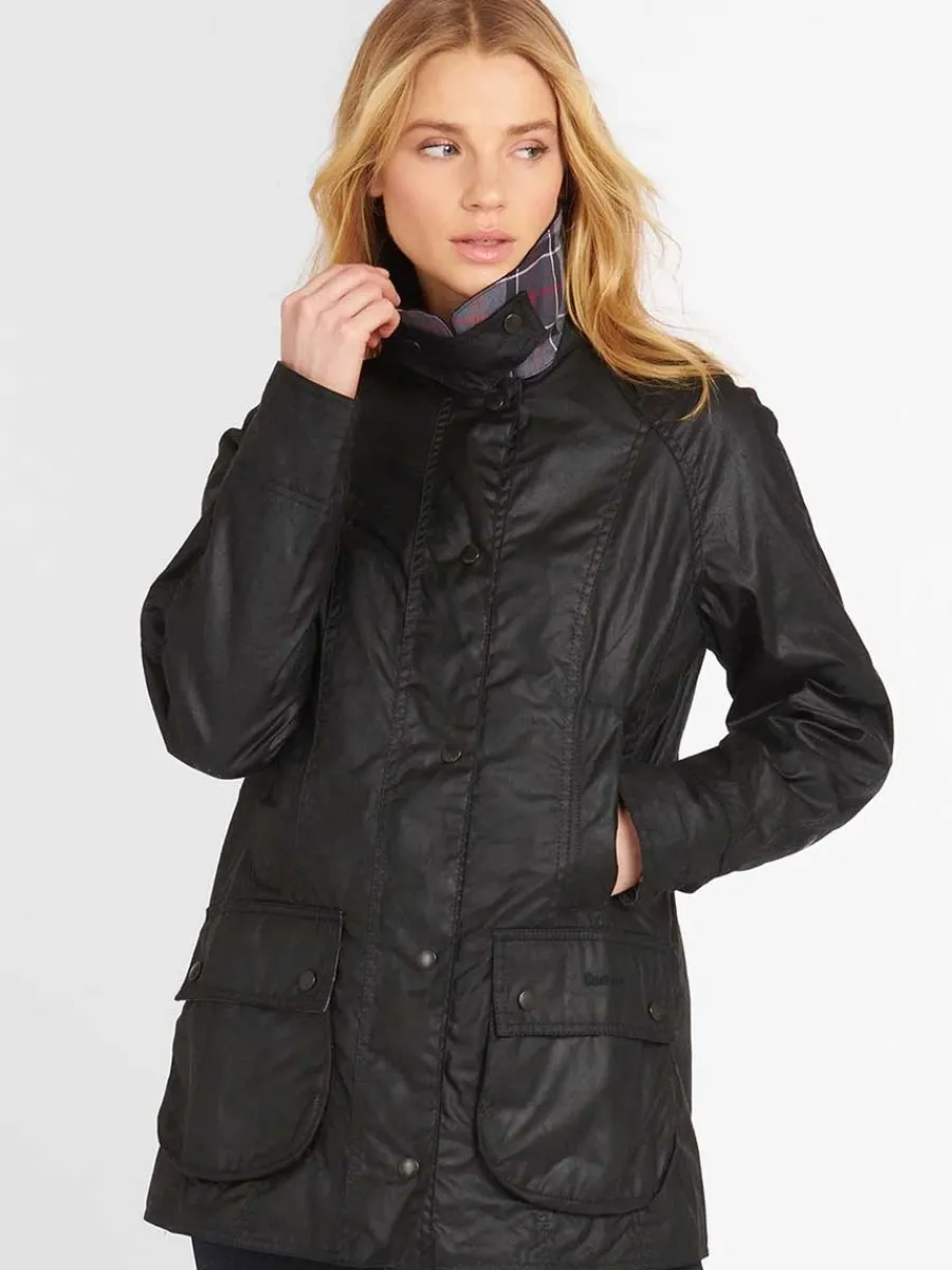 Women Barbour Beadnell Wax Jacket - Women's -