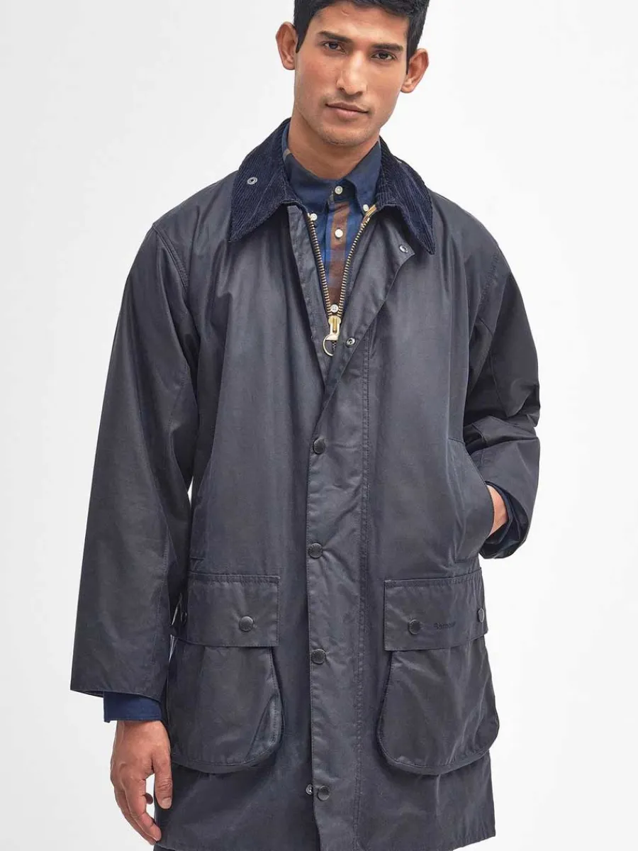 Barbour Border Wax Jacket - Mens -